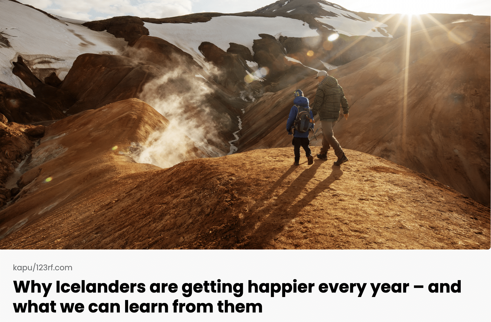 Why Icelanders are Getting Happier Every Year—and What We Can Learn from Them